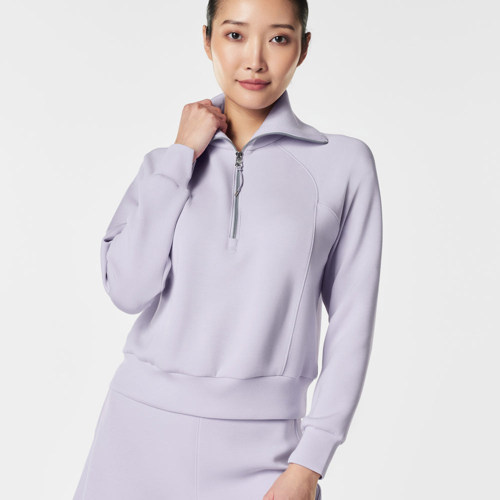 Airessentials Half Zip in Violet Air (8849965416699)