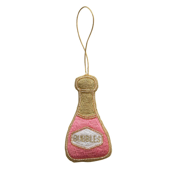 Fabric Champagne Ornament (8146247745787)