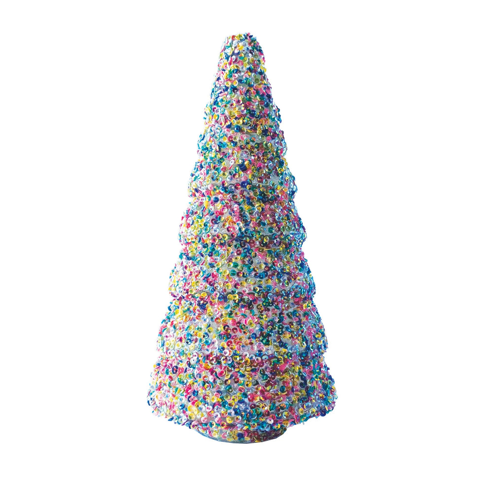 Large Sequined Recycled Glass Tree (8760588599547)