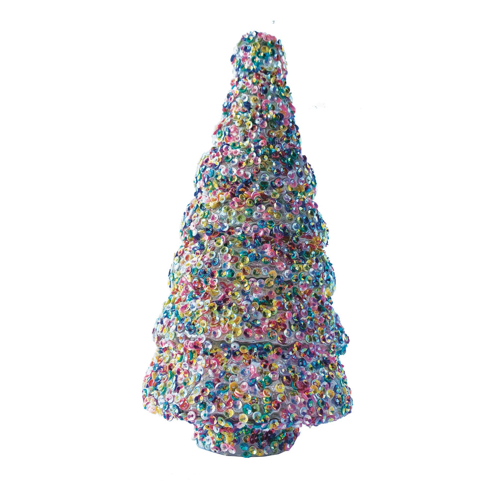 Small Sequined Recycled Glass Tree (8760589975803)