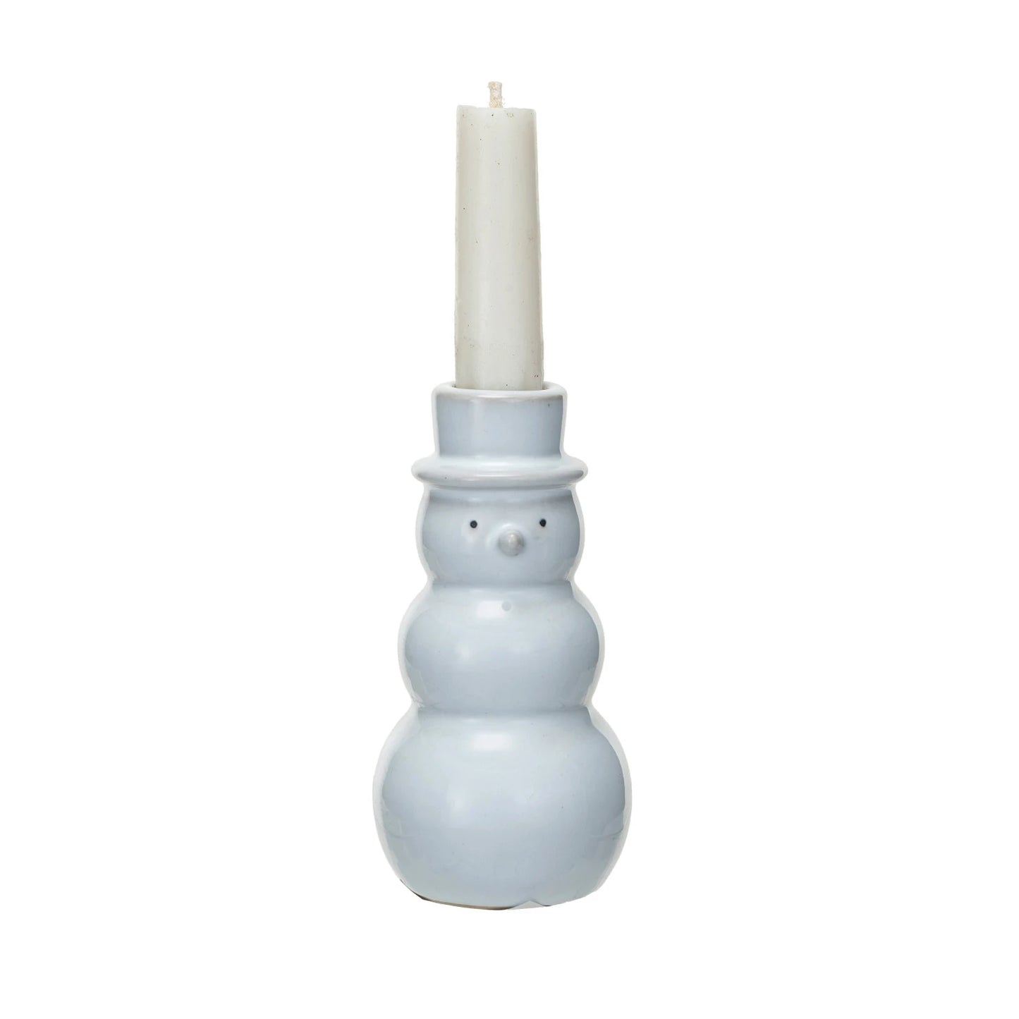 Medium Snowman Taper Candle Holder (8760654561531)