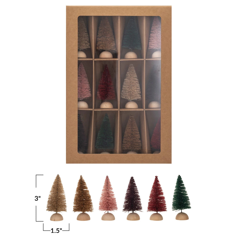 
                  
                    Holiday Bottle Brush Trees, Set of 12 (8760770298107)
                  
                