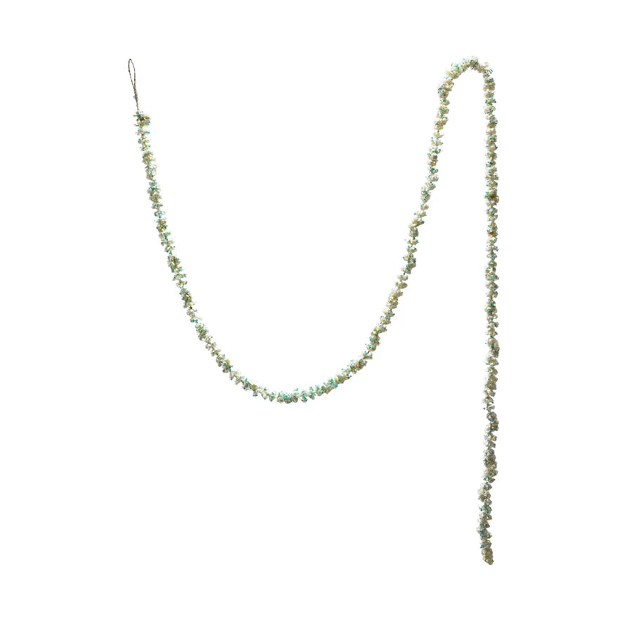 72"L Foam Garland with Iridescent Glitter, Multi Color (9097490759931)