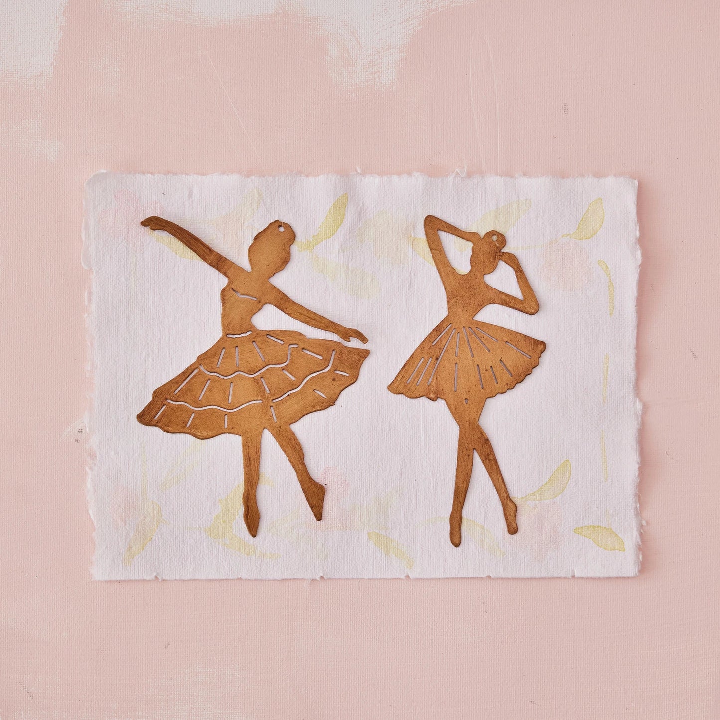 Metal Ballerina Ornament with Cut-Outs, 2 Styles (9097491611899)