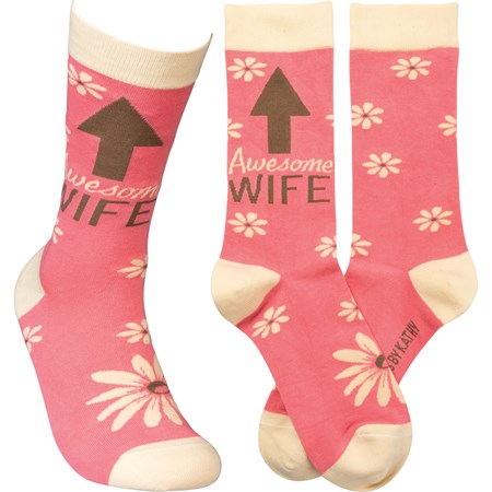 Awesome Wife LOL Socks (5678399684768)