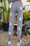 Star of My Heart Grey Printed Pants (5558111535264)
