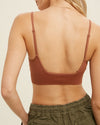 Nearly Yours Bralette in Rust (7951629811963)