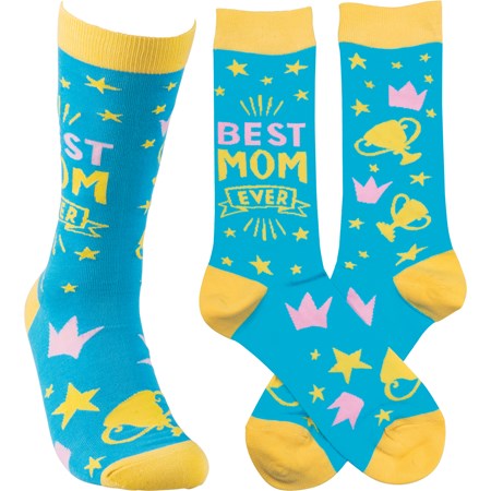 Best Mom Ever LOL Socks (5526227255456)