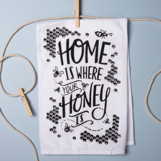 Home Is Where Your Honey Is Towel (8049594564859)