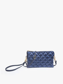  M013PFR Riley Puffer 3 Compartment Crossbody/Wristlet: Navy (8234433183995)