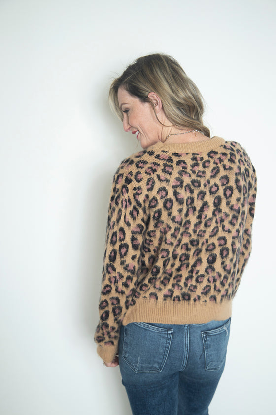 Can't Be Tamed Leopard Print Sweater (5822958960800)