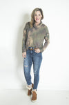 Down to Earth Tie Dye Turtleneck Olive (5892915232928)