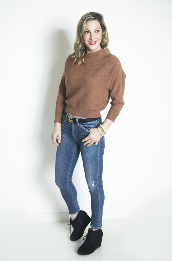 That Special Feeling sweater in Heather Ginger (5916628648096)