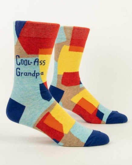 Cool Ass Grandpa M-Crew Socks (7984922886395)