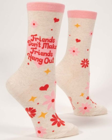 Friends Hang Out W-Crew Socks (8047310962939)