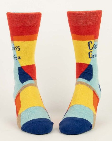 Cool Ass Grandpa M-Crew Socks (7984922886395)