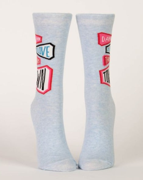 Love This Town W-Crew Socks (8011018273019)