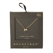  Gold Dipped Mini Square Necklace (7887240429819)