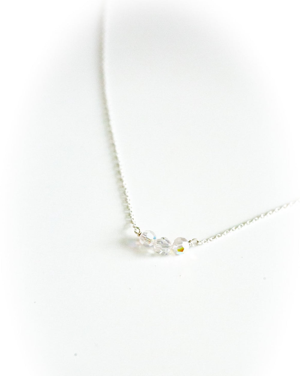 Dainty Dazzle Necklace in Swarovski Crystal (6015270387872)