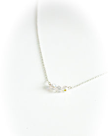  Dainty Dazzle Necklace in Swarovski Crystal (6015270387872)