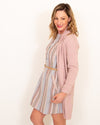 See You Again Striped Shirt Dress in Taupe (6011128578208)