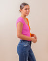 Dynamic Duo Top in Orange (8050133958907)