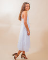 Analise Midi Dress in White (8077559660795)