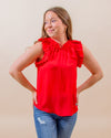 Taking Charge Top in Red (8062360092923)