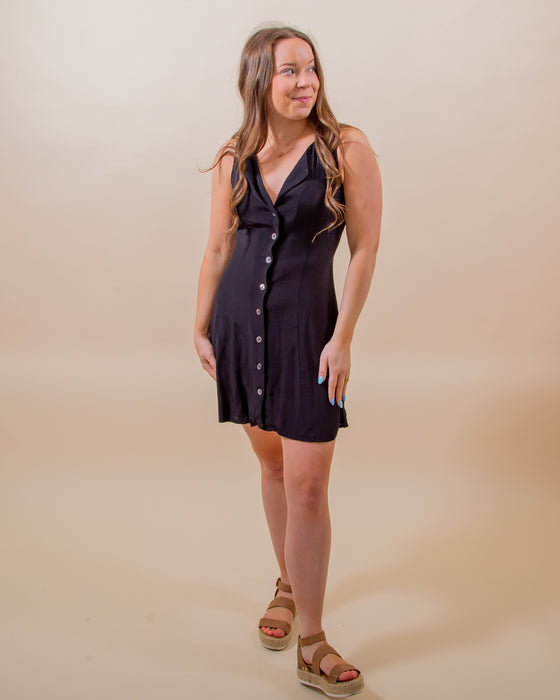 Make Today Great Dress in Black (8065836450043)