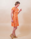 Vibrant Memory Dress in Orange (8061599318267)
