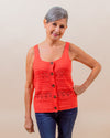Call You Out Tank in Dark Coral (8063074369787)