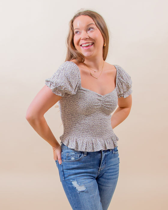By My Side Top in Blueberry (8065007190267)