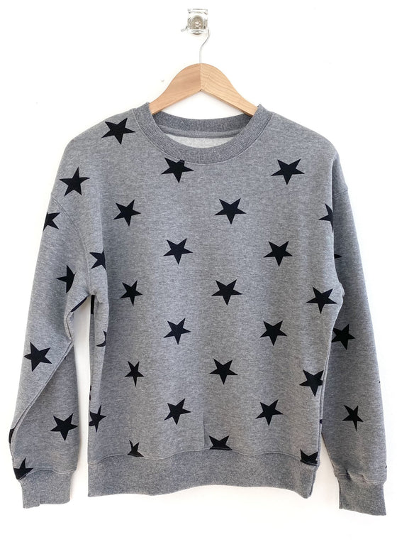 Star of My Heart Heather Grey Sweatshirt (5981545070752)
