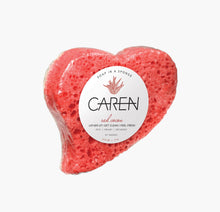  Caren Red Cocoa Shower Sponge (8041541009659)