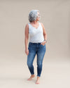 Silver Lining Tank in Taupe Grey (6035127402656)