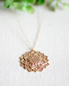  Lotus Flower Power Necklace (5420371148960)