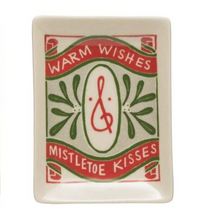  Warm Wishes Mistletoe Kisses Dish (5913833668768)