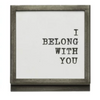 Small Glass Frame W/ Quote (7572396605691)