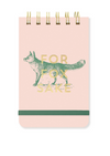 Fox "for Fox Sake" Twin Wire Notepad (5921461043360)