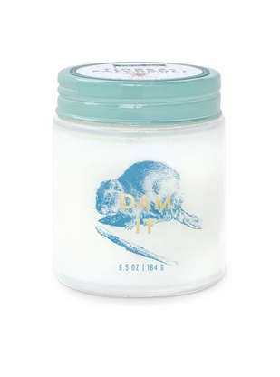 Vintage Sass "Dam it" Patchouli & Timber candle (5921473659040)
