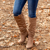 Strolling Downtown Boots in Taupe (7811517448443)