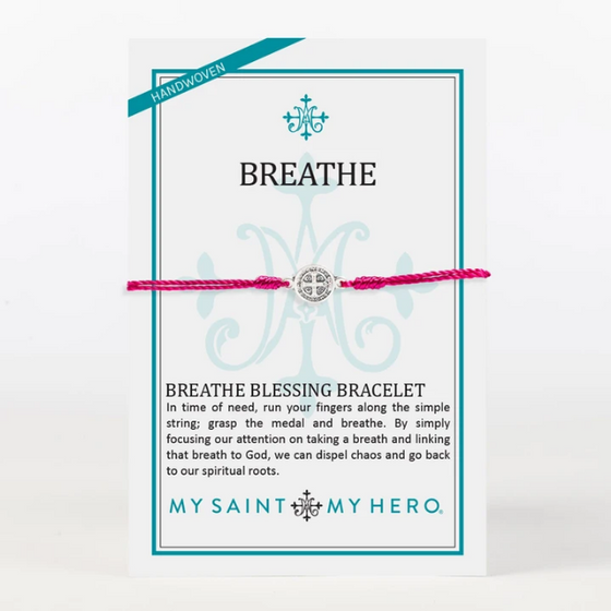 Black Breathe Blessing Bracelet (5742691221664)