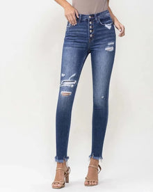  Parkside Distressed Skinny Jeans (5892917035168)