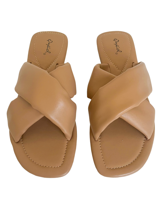 Happy Day Sandals in Tan (7639858413819)
