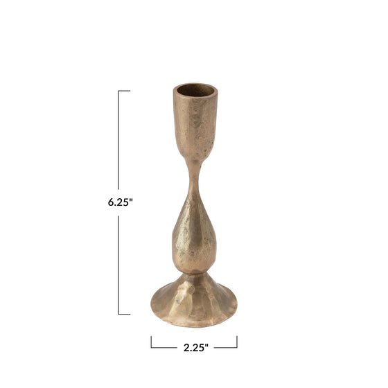 Hand Forged Metal Taper Holder (7571697041659)