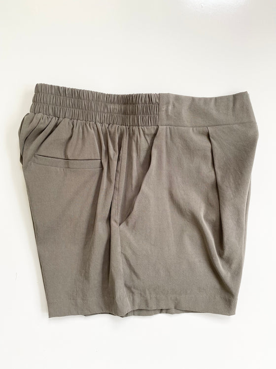Wild About You Shorts in Olive (6058106650784)