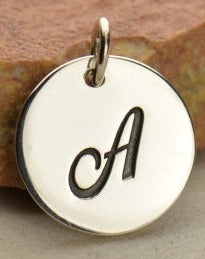  Mono Initial Sterling Silver Necklaces (5164959367212)