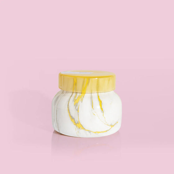 CB Pineapple Flower Petite Mod Marble Candle (7677727080699)